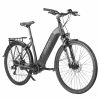 FAFREES FM9 City Electric Bike KENDA 700C*45C Tire 250W Bafang Mid-Drive Motor 25Km/h Max Speed 36V 15Ah Battery 100KM Range SHIMANO 7-Speed TEKTRO Mechanical Disc Brakes - Grey