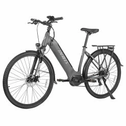 FAFREES FM9 City Electric Bike KENDA 700C*45C Tire 250W Bafang Mid-Drive Motor 25Km/h Max Speed 36V 15Ah Battery 100KM Range SHIMANO 7-Speed TEKTRO Mechanical Disc Brakes - Grey 9 FAFREES FM9 City Electric Bike KENDA 700C*45C Tire 250W Bafang Mid-Drive Motor 25Km/h Max Speed 36V 15Ah Battery 100KM Range SHIMANO 7-Speed TEKTRO Mechanical Disc Brakes - Grey -Zhengbu Shop FAFREES FM9 City Electric Bicycle Grey 519495 3