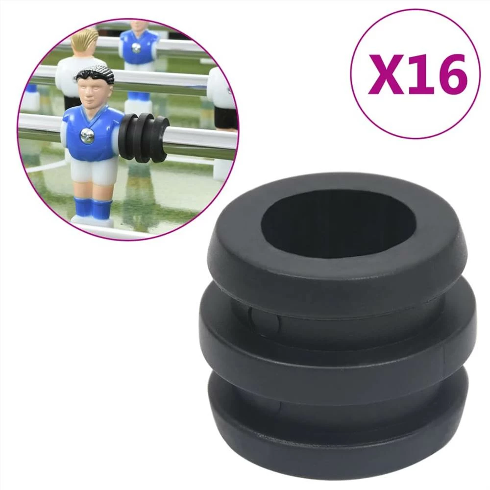 Football Table Rod Stoppers For 15.9/16 Mm Rod 16 Pcs 1 Football Table Rod Stoppers For 15.9/16 Mm Rod 16 Pcs