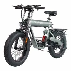 GOGOBEST GF500 Electric Bicycle 20*4.0 Inch Fat Tire 750W Motor 45Km/h Top Speed 48V 20Ah Battery 90-100KM Max Range Shimano 7-Speed Transmission Dual Disc Brake