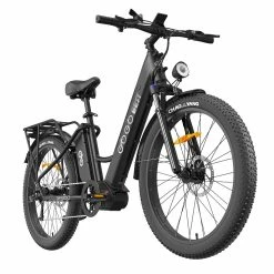 GOGOBEST GF850 Electric Bike 48V 500W Motor 32km/h Max Speed 2*10.4Ah Batteries 130km Range Shimano 7 Speed Gear - Black 10 GOGOBEST GF850 Electric Bike 48V 500W Motor 32km/h Max Speed 2*10.4Ah Batteries 130km Range Shimano 7 Speed Gear - Black -Zhengbu Shop GOGOBEST GF850 Electric Bike 48V 500W Motor Black 519585 4