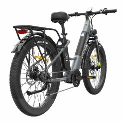 GOGOBEST GF850 Electric Bike 48V 500W Motor 32km/h Max Speed 2*10.4Ah Batteries 130km Range Shimano 7 Speed Gear - Grey 9 GOGOBEST GF850 Electric Bike 48V 500W Motor 32km/h Max Speed 2*10.4Ah Batteries 130km Range Shimano 7 Speed Gear - Grey -Zhengbu Shop GOGOBEST GF850 Electric Bike 48V 500W Motor Grey 519586 3