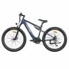 GOGOBEST GM27 Electric Bike 27.5*3.0 Inch Fat Tires 48V 350W Mid Motor 25Km/h Max Speed 10Ah Battery 50KM Max Range Dual Hydraulic Disc Brake - Blue