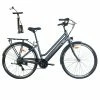 GOGOBEST GM28 Electric Bike 36V 350W Motor 32km/h Max Speed 10.4Ah Battery 60-80km Range Shimano 7 Speed Gear 120kg Load - Grey