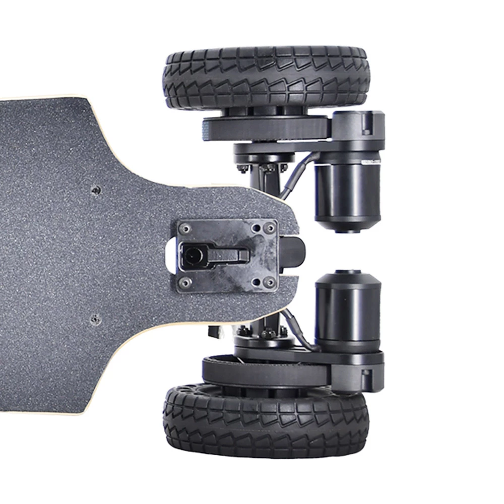 GTS 01 7.5Ah 36V 1200W*2 Dual Motor Electric Skateboard 20km Max Range 120kg Max Load Wireless Remote Control - Black 5 GTS 01 7.5Ah 36V 1200W*2 Dual Motor Electric Skateboard 20km Max Range 120kg Max Load Wireless Remote Control - Black - Image 5