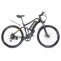 GUNAI M60 500W 48V 15Ah 27*1.95'' Electric Bicycle 35km/h Max Speed 35-45km Mileage Range 120kg Max Load - Black