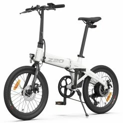 HIMO Z20 Max Electric Bicycle 250W Motor 20 Inches 36V 10Ah Battery 80KM Range Up To 25Km/h With E-assist Mode All-weather Tires - White
