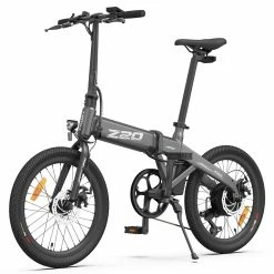 HIMO Z20 Max Electric Bicycle 250W Motor 20 Inches 36V 10Ah Battery 80KM Range Up To 25Km/h With E-assist Mode All-weather Tires - Gray