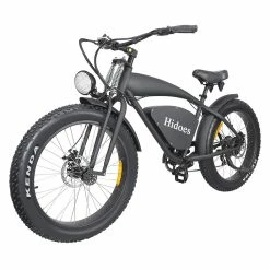 Hidoes B3 Electric Mountain Bike 26*4.0 Inch Off-Road Fat Tires 1200W Brushless Motor 25Km/h Max Speed 48V 17.5Ah Battery For 50-60KM Mileage