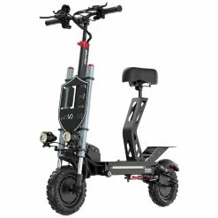IENYRID ES20 Electric Scooter 11 Inch Off Road Tires 48V 20AH 1200W*2 Dual Motors 55Km/h Top Speed 50-60KM Mileage 150kg Load With Seat