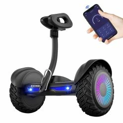 IENYRID K8 Balance Car 10 Inch Off-road Tires 350W*2 Motor 16km/h Top Speed 4Ah Battery For 12km Mileage 80kg Load Black