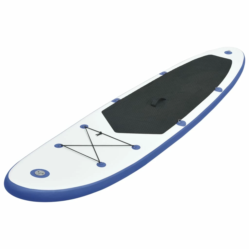 Inflatable Stand Up Paddleboard Set Blue And White 2 Inflatable Stand Up Paddleboard Set Blue And White - Image 2