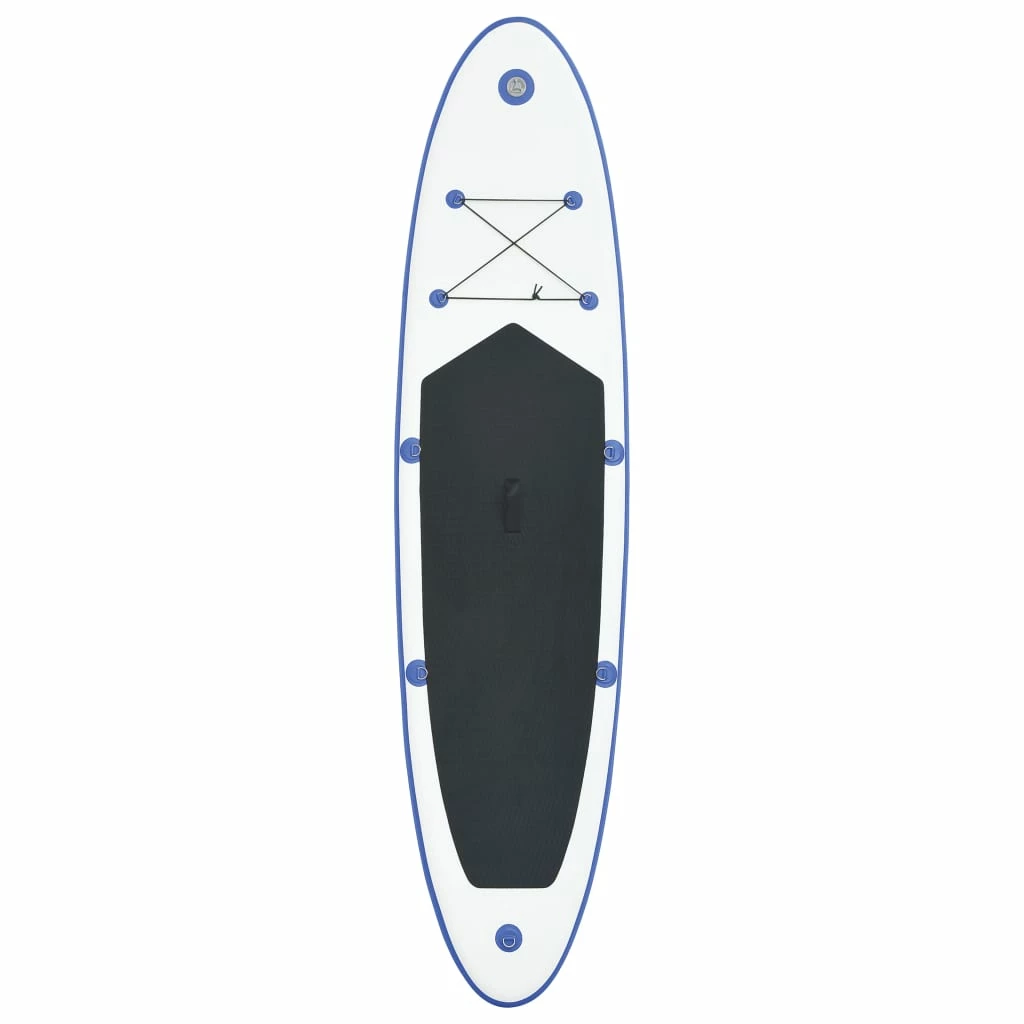 Inflatable Stand Up Paddleboard Set Blue And White 3 Inflatable Stand Up Paddleboard Set Blue And White - Image 3