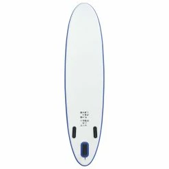 Inflatable Stand Up Paddleboard Set Blue And White 9 Inflatable Stand Up Paddleboard Set Blue And White -Zhengbu Shop Inflatable Stand Up Paddleboard Set Blue and White 432958 3
