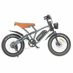 Alternative view of JANSNO X50 Electric Bike 20*4.0 Inch Fat Tire 750W Brushless Motor 40Km/h Max Speed 48V 12.8Ah Removable Battery 50KM Range
