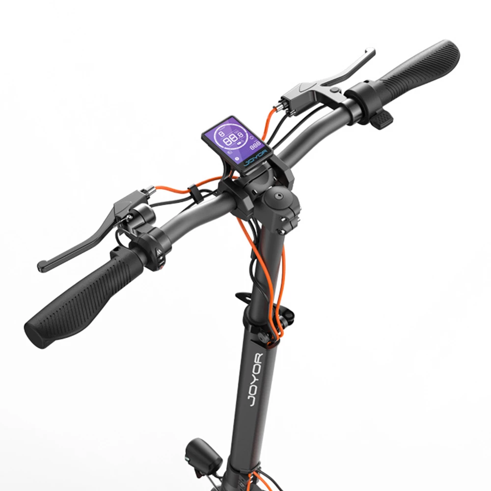 JOYOR S5 Electric Scooter 48V 13Ah Battery, 600W Motor 25km/h Max Speed 40-55km Range Black - Image 6