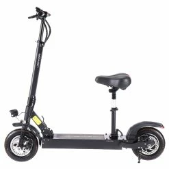 JOYOR Y1 Electric Scooter 10 Inch Tires 36V 8Ah Battery 400W Motor 35Km/h Max Speed 120KG Load With Seat Black