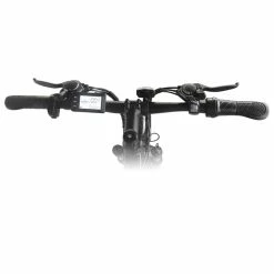 Alternative view of K3 Electric Bike 26*1.95 Inch Tire, 350W Motor 32Km/h Max Speed, Dual 36V 10.4Ah Battery, 120kg Load - Black & Red
