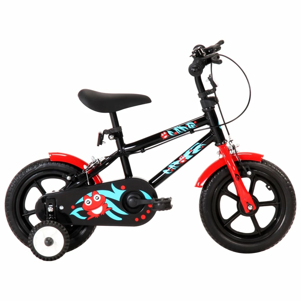 Kids Bike 12 Inch Black And Red 1 Kids Bike 12 Inch Black And Red