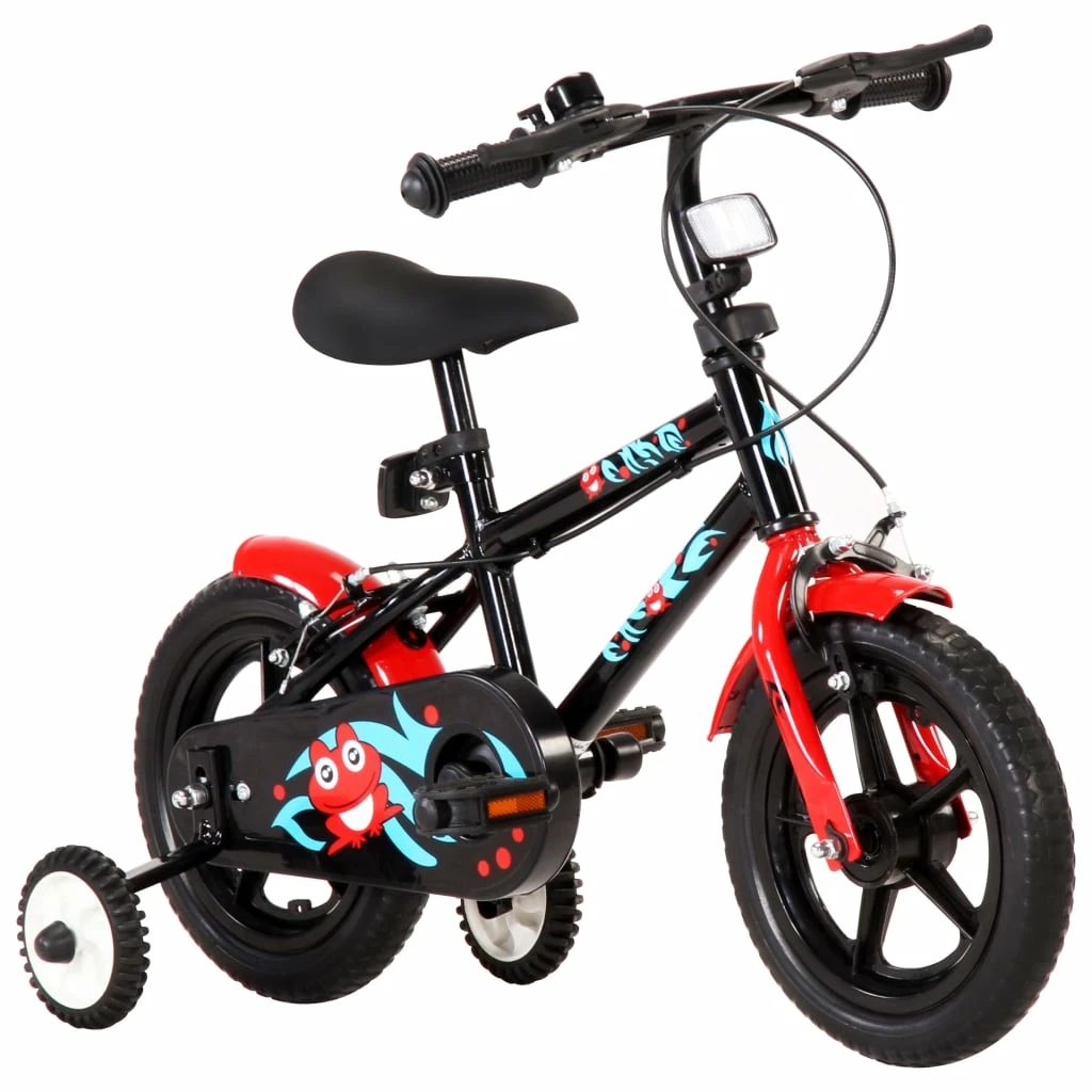 Kids Bike 12 Inch Black And Red 2 Kids Bike 12 Inch Black And Red - Image 2