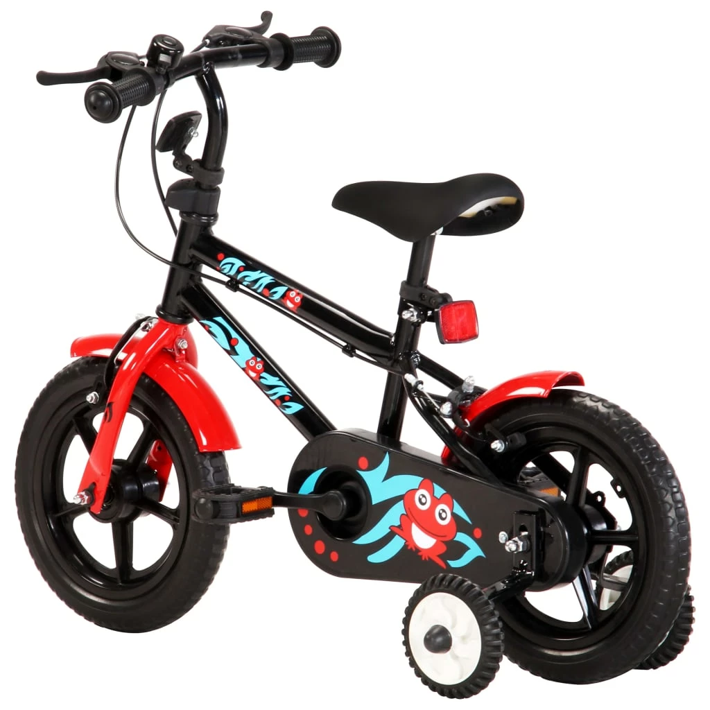 Kids Bike 12 Inch Black And Red 3 Kids Bike 12 Inch Black And Red - Image 3