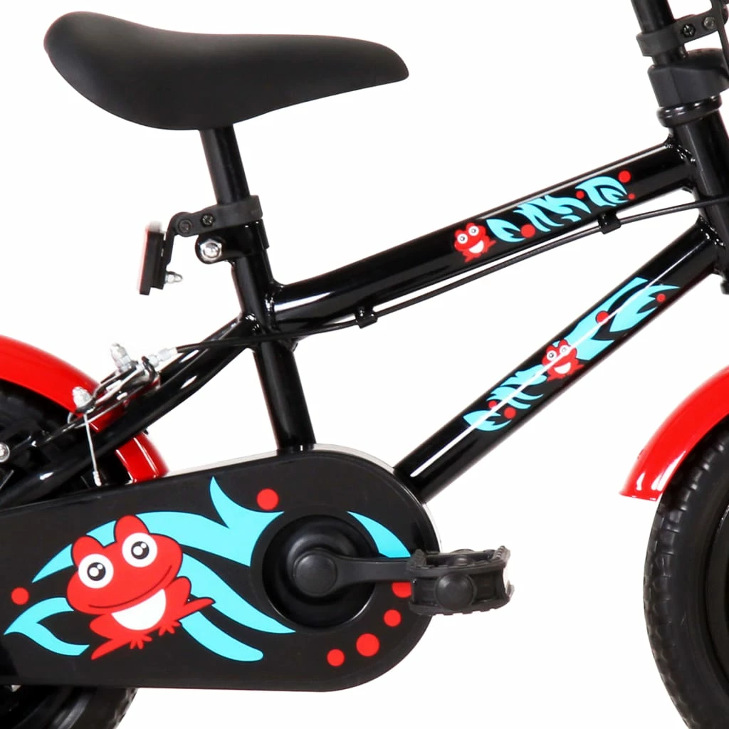 Kids Bike 12 Inch Black And Red 6 Kids Bike 12 Inch Black And Red - Image 6