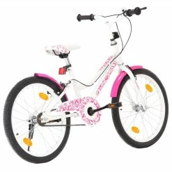 Kids Bike 20 Inch Pink And White 8 Kids Bike 20 Inch Pink And White -Zhengbu Shop Kids Bike 20 inch Pink and White 487906 2