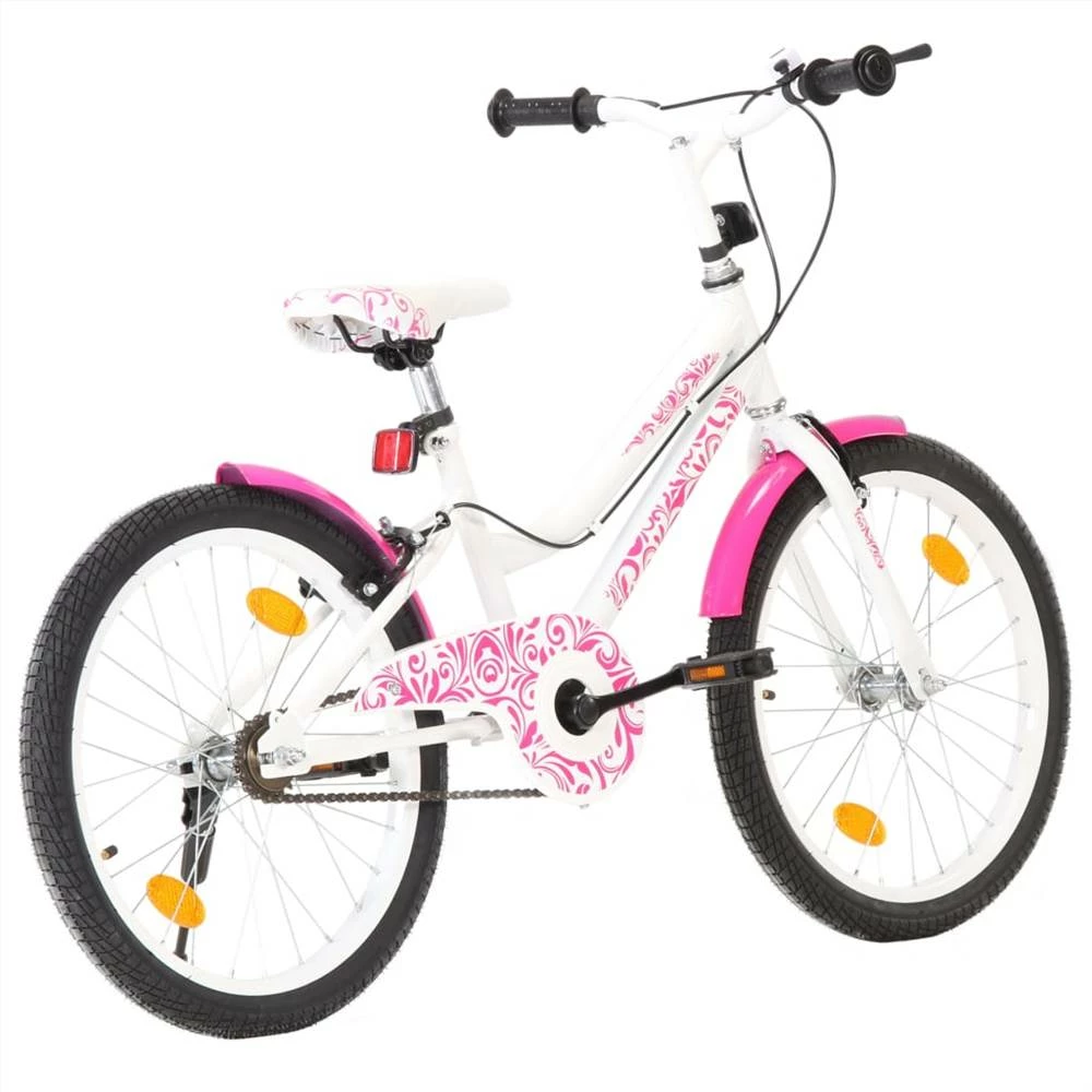 Kids Bike 20 Inch Pink And White 3 Kids Bike 20 Inch Pink And White - Image 3