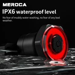 MEROCA WR25 Smart Bike Seatpost Tail Light Brake Sensing Bicycle Rear Flashlight With 500mAh Battery 4 Light Modes 7 MEROCA WR25 Smart Bike Seatpost Tail Light Brake Sensing Bicycle Rear Flashlight With 500mAh Battery 4 Light Modes -Zhengbu Shop MEROCA WR25 Bike Seatpost Smart Brake Sensing Tail Light 498612 2