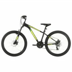 Mountain Bike 21 Speed 27.5 Inch Wheel 38 Cm Black
