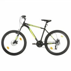 Mountain Bike 21 Speed 27.5 Inch Wheel 42 Cm Black