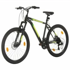 Alternative view of Mountain Bike 21 Speed 27.5 Inch Wheel 42 Cm Black