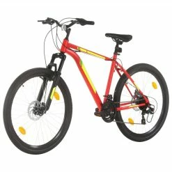Alternative view of Mountain Bike 21 Speed 27.5 Inch Wheel 42 Cm Red