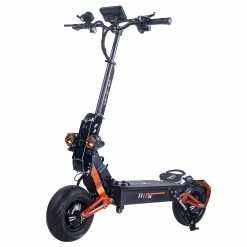OBARTER D5 Electric Scooter 12 Inch Vacuum Tire 2*2500W Dual Motor Max Speed 60-70Km/h Removable 48V 35Ah Battery For 60-120km Super Range Removable Tire Double Oil Brakes Front&Rear Hydraulic Suspension 150KG Max Load