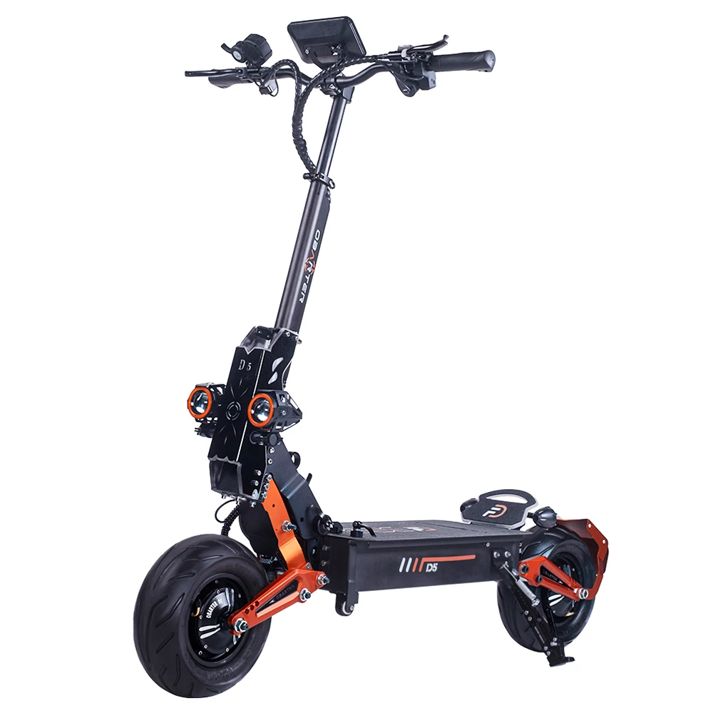OBARTER D5 Electric Scooter 12 Inch Vacuum Tire 2*2500W Dual Motor Max Speed 60-70Km/h Removable 48V 35Ah Battery For 60-120km Super Range Removable Tire Double Oil Brakes Front&Rear Hydraulic Suspension 150KG Max Load 1 OBARTER D5 Electric Scooter 12 Inch Vacuum Tire 2*2500W Dual Motor Max Speed 60-70Km/h Removable 48V 35Ah Battery For 60-120km Super Range Removable Tire Double Oil Brakes Front&Rear Hydraulic Suspension 150KG Max Load
