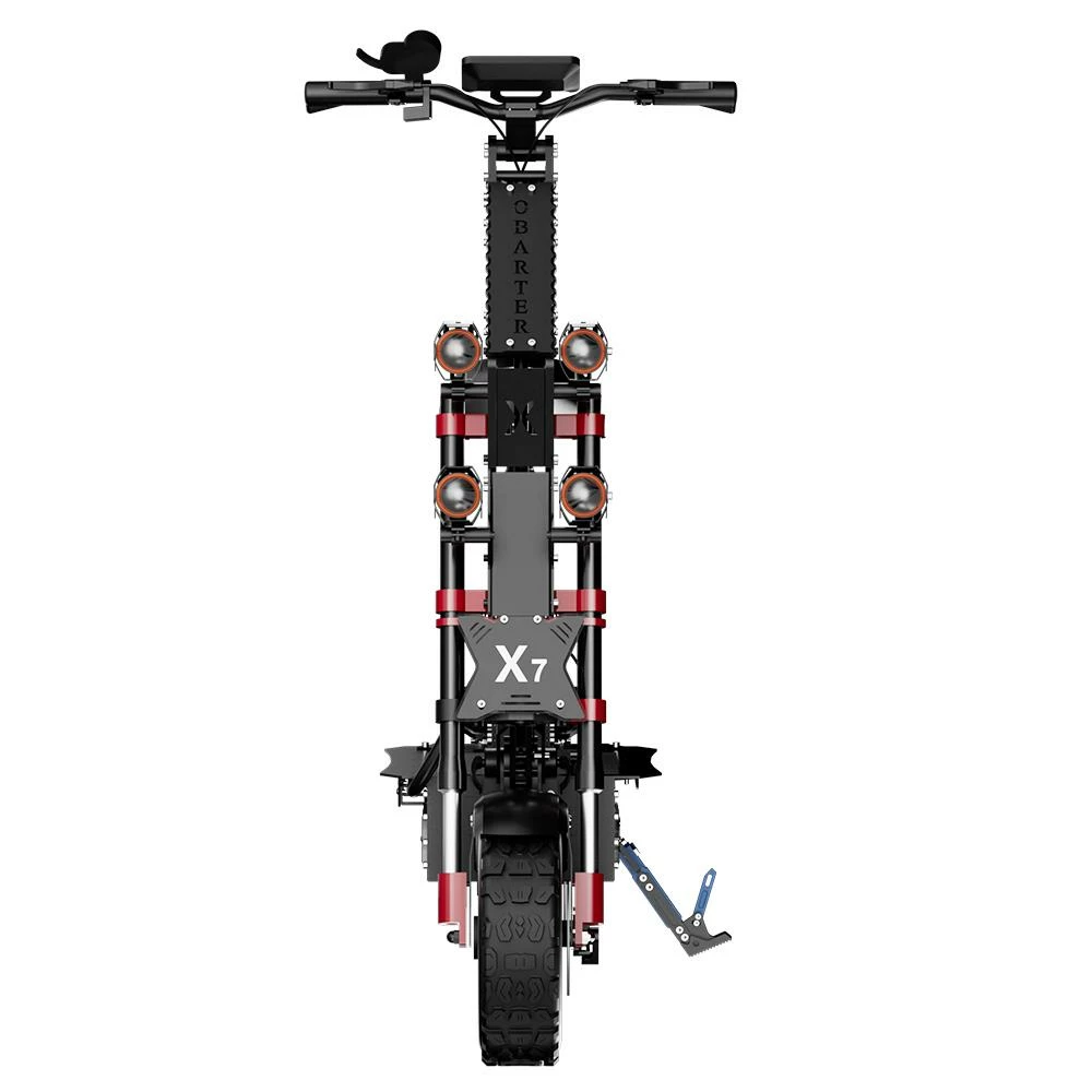 OBARTER-X7 Super Electric Scooter 14 Inch Off Road Tires 4000W*2 Dual Motors 60V 60Ah Battery 90Km/h Max Speed 120kg Load 140KM Range Without Seat 3 OBARTER-X7 Super Electric Scooter 14 Inch Off Road Tires 4000W*2 Dual Motors 60V 60Ah Battery 90Km/h Max Speed 120kg Load 140KM Range Without Seat - Image 3