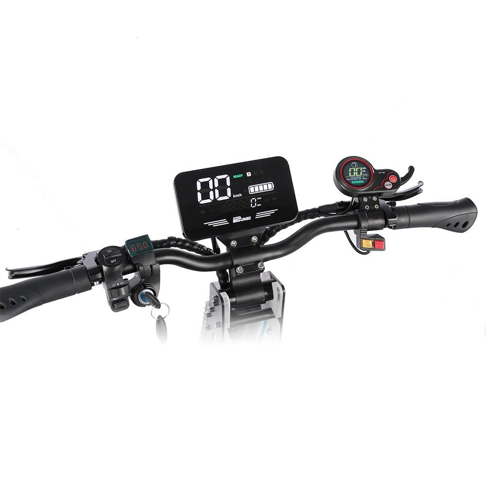 OBARTER-X7 Super Electric Scooter 14 Inch Off Road Tires 4000W*2 Dual Motors 60V 60Ah Battery 90Km/h Max Speed 120kg Load 140KM Range Without Seat 5 OBARTER-X7 Super Electric Scooter 14 Inch Off Road Tires 4000W*2 Dual Motors 60V 60Ah Battery 90Km/h Max Speed 120kg Load 140KM Range Without Seat - Image 5