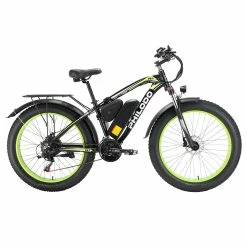 Alternative view of Philodo Bikes PHILODO H7 2.0 Electric Mountain Bike All Terrain Fat Bike 26 Inch 48V 13Ah Removable Battery 1000W High-speed Motor 50Km/h 21 Speed Gear Electric Bicycle