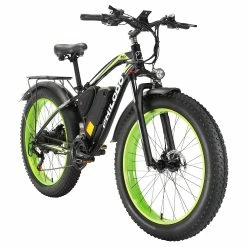 Philodo Bikes PHILODO H7 2.0 Electric Mountain Bike All Terrain Fat Bike 26 Inch 48V 13Ah Removable Battery 1000W High-speed Motor 50Km/h 21 Speed Gear Electric Bicycle 8 Philodo Bikes PHILODO H7 2.0 Electric Mountain Bike All Terrain Fat Bike 26 Inch 48V 13Ah Removable Battery 1000W High-speed Motor 50Km/h 21 Speed Gear Electric Bicycle -Zhengbu Shop PHILODO H7 2 0 All Terrain Fat Bike 26 Inch Black 507614 1