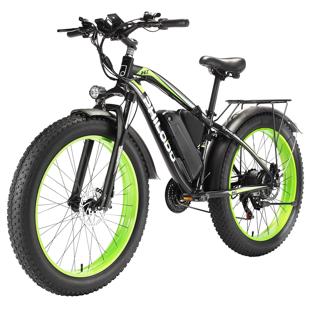 Philodo Bikes PHILODO H7 2.0 Electric Mountain Bike All Terrain Fat Bike 26 Inch 48V 13Ah Removable Battery 1000W High-speed Motor 50Km/h 21 Speed Gear Electric Bicycle 1 Philodo Bikes PHILODO H7 2.0 Electric Mountain Bike All Terrain Fat Bike 26 Inch 48V 13Ah Removable Battery 1000W High-speed Motor 50Km/h 21 Speed Gear Electric Bicycle