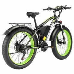 Philodo Bikes PHILODO H7 2.0 Electric Mountain Bike All Terrain Fat Bike 26 Inch 48V 13Ah Removable Battery 1000W High-speed Motor 50Km/h 21 Speed Gear Electric Bicycle 9 Philodo Bikes PHILODO H7 2.0 Electric Mountain Bike All Terrain Fat Bike 26 Inch 48V 13Ah Removable Battery 1000W High-speed Motor 50Km/h 21 Speed Gear Electric Bicycle -Zhengbu Shop PHILODO H7 2 0 All Terrain Fat Bike 26 Inch Black 507614 3