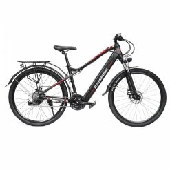 RANDRIDE Y90 Electric Bike 500W Motor 40km/h Max Speed 48V 13.6Ah Battery 90km Max Range 27.5*1.95'' Tire 150kg Load - Black