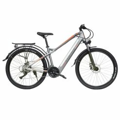 RANDRIDE Y90 Electric Bike 500W Motor 40km/h Max Speed 48V 13.6Ah Battery 90km Max Range 27.5*1.95'' Tire 150kg Load - Grey