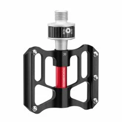 ROCKBROS Bicycle Pedals Quick Release CNC Rainproof Seal Bearing 8.2cm Widened Non-slip Chrome Molybdenum Bike Pedal