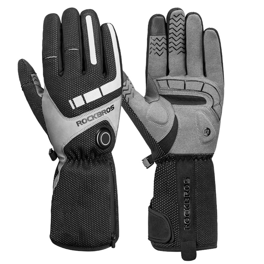 ROCKBROS Bicycles Heating Gloves XL & Face Mask Headwear Hat & Winter Cycle Knee Pad Equipment Pack 2 ROCKBROS Bicycles Heating Gloves XL & Face Mask Headwear Hat & Winter Cycle Knee Pad Equipment Pack - Image 2