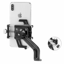 ROCKBROS Phone Holder For Motorcycle Electric Bike Alloy Bracket Five Claws - Rearview Mirror Version -Zhengbu Shop ROCKBROS Phone Holder for Motorcycle Electric Bike Rearview Mirror 517336 2