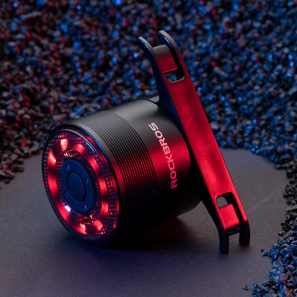 ROCKBROS Q1 Bike Taillight USB Charging For Night Cycling Colorful Bicycle Rear Light 3 ROCKBROS Q1 Bike Taillight USB Charging For Night Cycling Colorful Bicycle Rear Light - Image 3