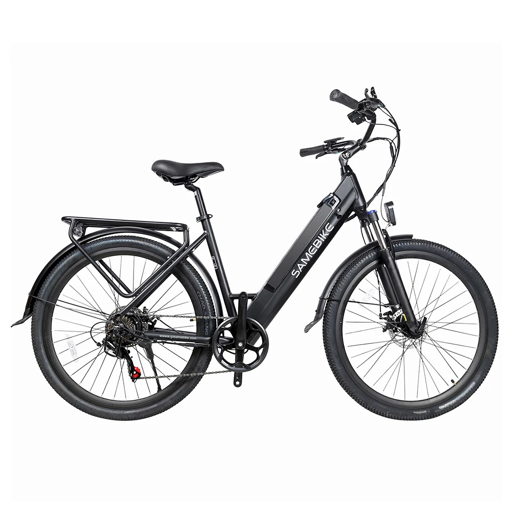 SAMEBIKE CITY2 E-bike 27.5 Inch Mountain Bike 36V 250W Motor 10.4Ah Removable Battery 32Km/h Max Speed 40-80 Km Range 1 SAMEBIKE CITY2 E-bike 27.5 Inch Mountain Bike 36V 250W Motor 10.4Ah Removable Battery 32Km/h Max Speed 40-80 Km Range