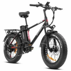 SAMEBIKE XWC05 Electric Mountain Bike 20*4.0 Inch Fat Tire 750W Brushless Geared Motor 35Km/h Max Speed 48V 13Ah Battery 80KM Range Shimano 7-Speed Double Disc Brake - Red 8 SAMEBIKE XWC05 Electric Mountain Bike 20*4.0 Inch Fat Tire 750W Brushless Geared Motor 35Km/h Max Speed 48V 13Ah Battery 80KM Range Shimano 7-Speed Double Disc Brake - Red -Zhengbu Shop SAMEBIKE XWC05 Electric Mountain Bike 20 Tire Red 514572 2