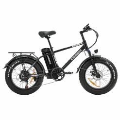 SAMEBIKE XWC05 Electric Mountain Bike 20*4.0 Inch Fat Tire 750W Brushless Geared Motor 35Km/h Max Speed 48V 13Ah Battery 80KM Range Shimano 7-Speed Double Disc Brake - Silver